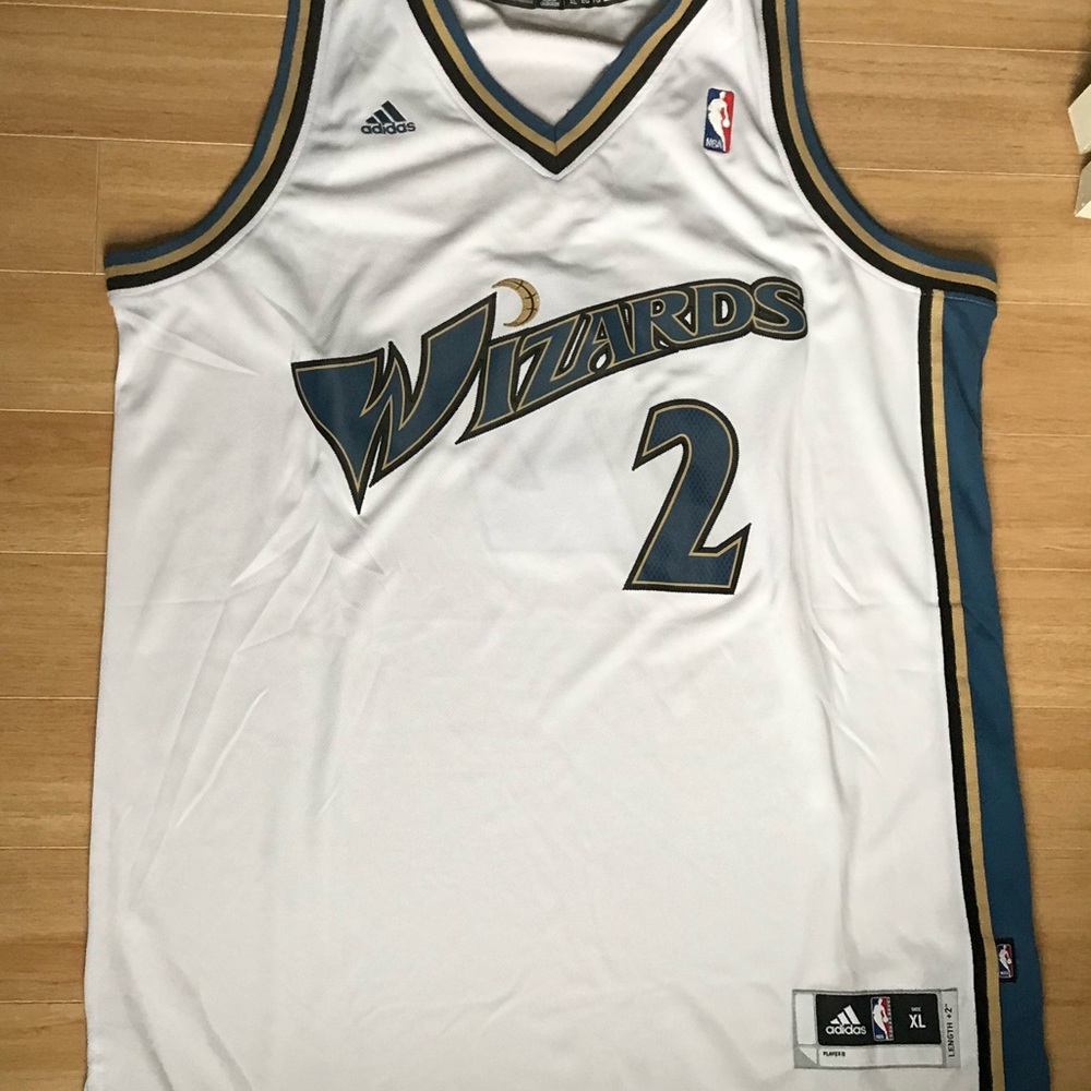Washington Wizards old logo John Wall Jersey size XL +2